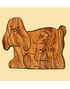 Animali in legno